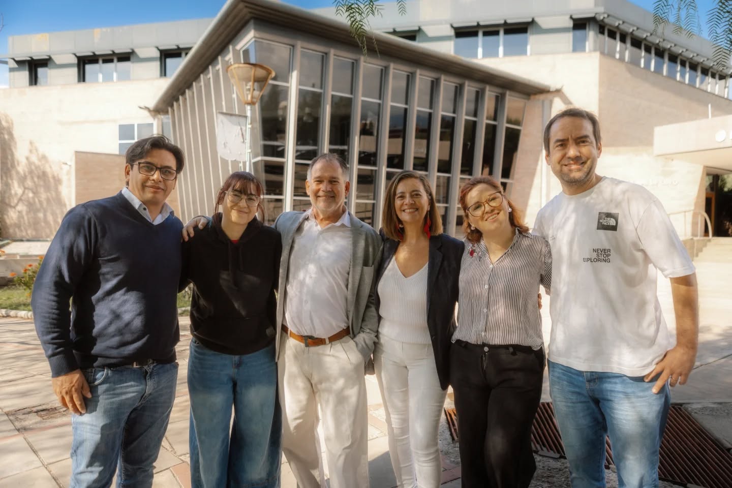 Encuentro con la comunidad universitaria en el campus